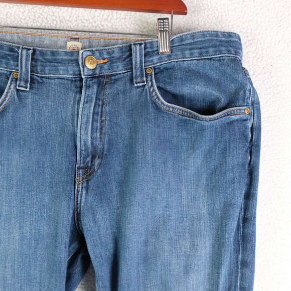 Agave Denim Jeans Mens 38x32 Blue No.12 Athletic Bixby Ranch Flex Medium Wash - Picture 2 of 12